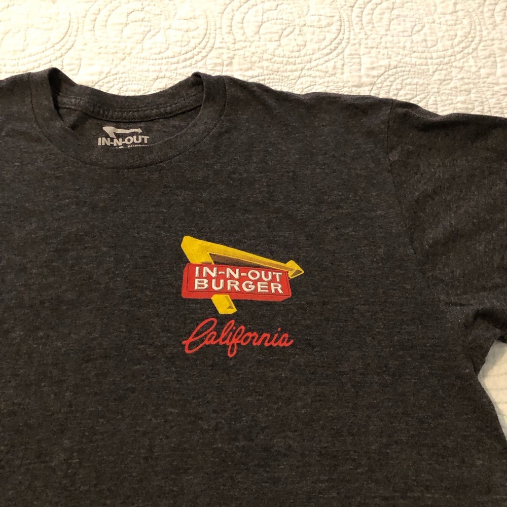 In-n-Out Burger short sleeve t-shirt. Size large.